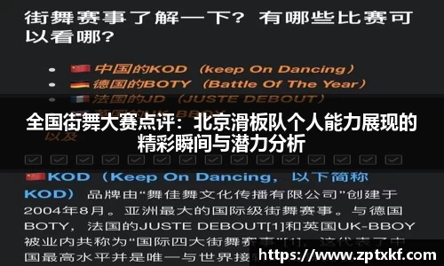 全国街舞大赛点评：北京滑板队个人能力展现的精彩瞬间与潜力分析