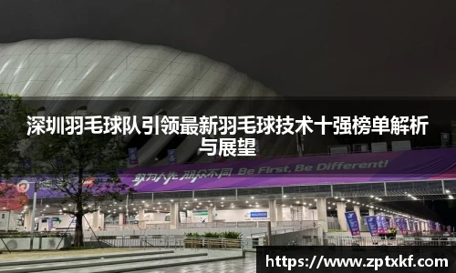 深圳羽毛球队引领最新羽毛球技术十强榜单解析与展望